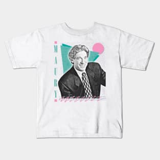 Maury Povich //  Aesthetic 90s Style Design Kids T-Shirt